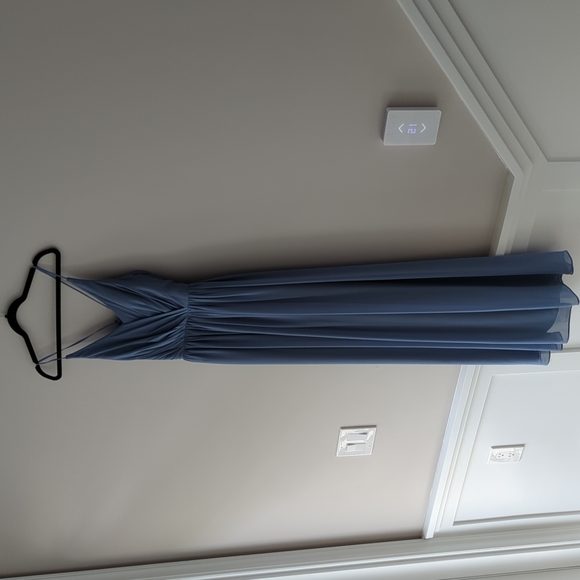 Blue Bill Levkoff Bridesmaid Dress - Picture 1 of 4